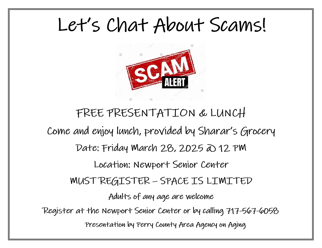 SCAM Chat Presentation